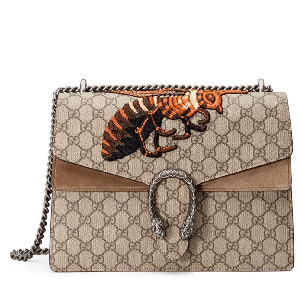 Runway edition Gucci Dionysus bee shoulder bag